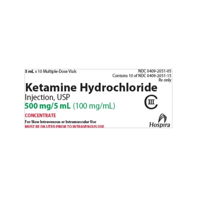 Ketamine Mdv 100Mg Ml 5Ml