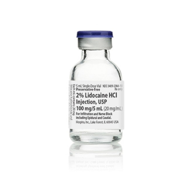 Lidocaine 2  Sdv 5Ml