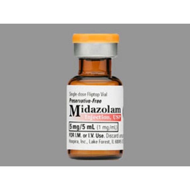 Midazolam Mdv P Free 1Mg Ml 5Ml C4