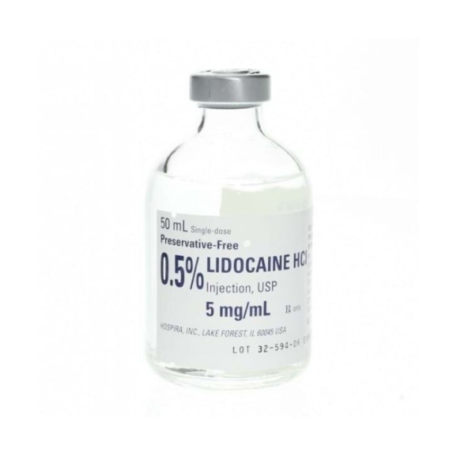 Lidocaine  5  Sdv 5Mg Ml 50Ml