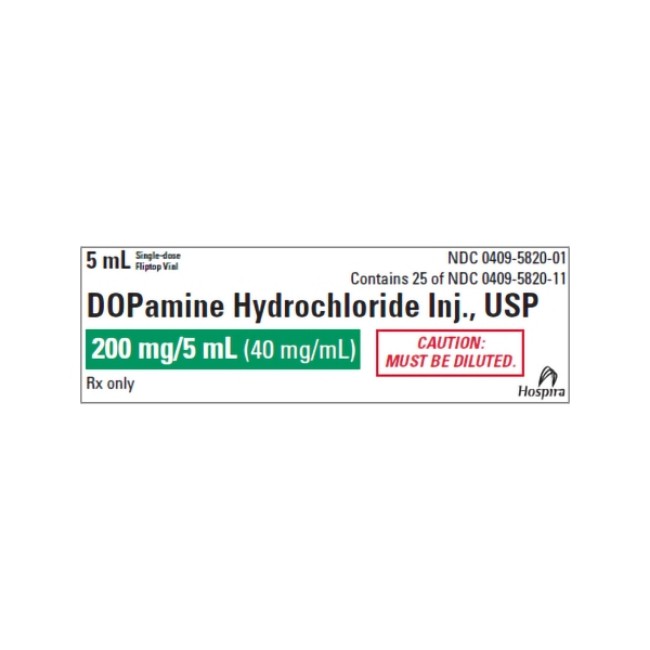 Dopamine Sdv 200Mg 5Ml