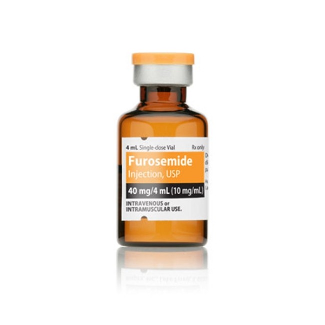 Furosemide SDV 40mg mL 4mL