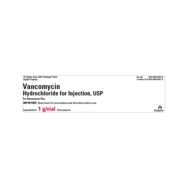 Vancomycin 1Gm Add Van 10 Bx