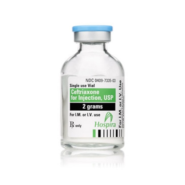 Ceftriaxone 2Gm Sdv 10Bx