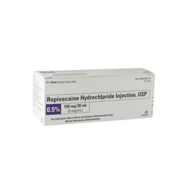 Ropivacaine Hcl 5Mg Ml 30Ml 10