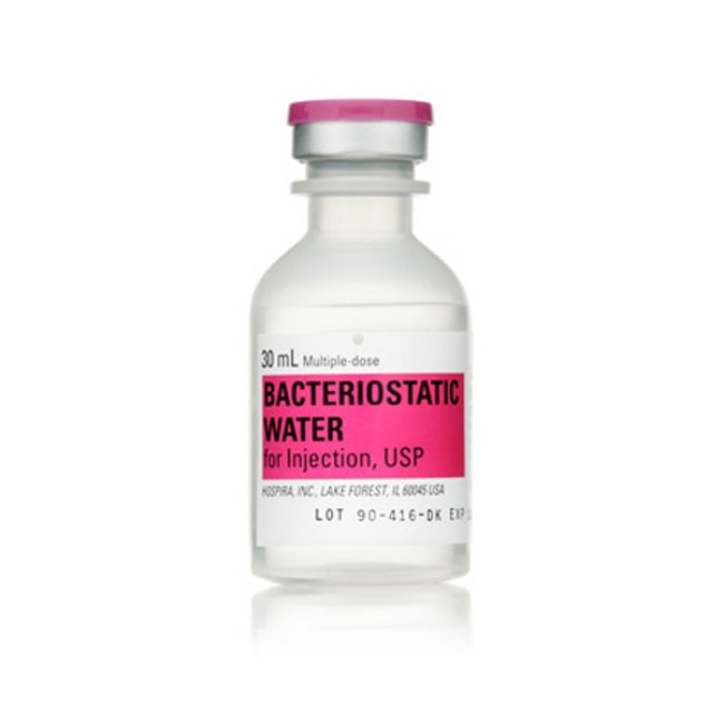 Water Sterile Bacteriostatic 30Ml  Non Returnable Item 