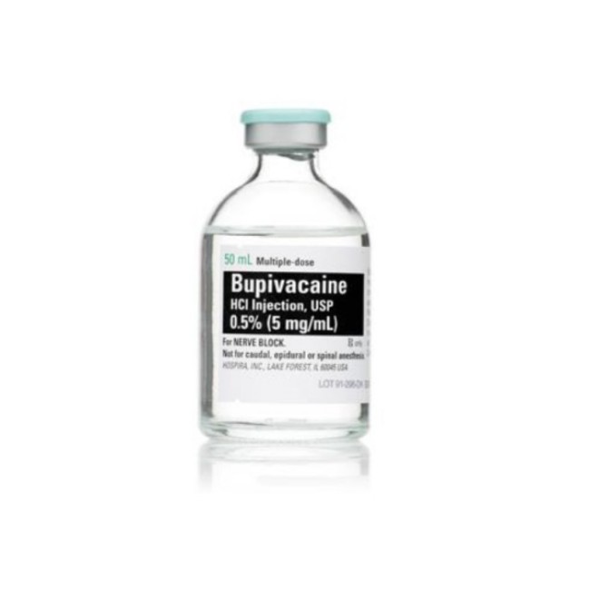 Bupivacaine 0 5  Plain 50Ml Mdv