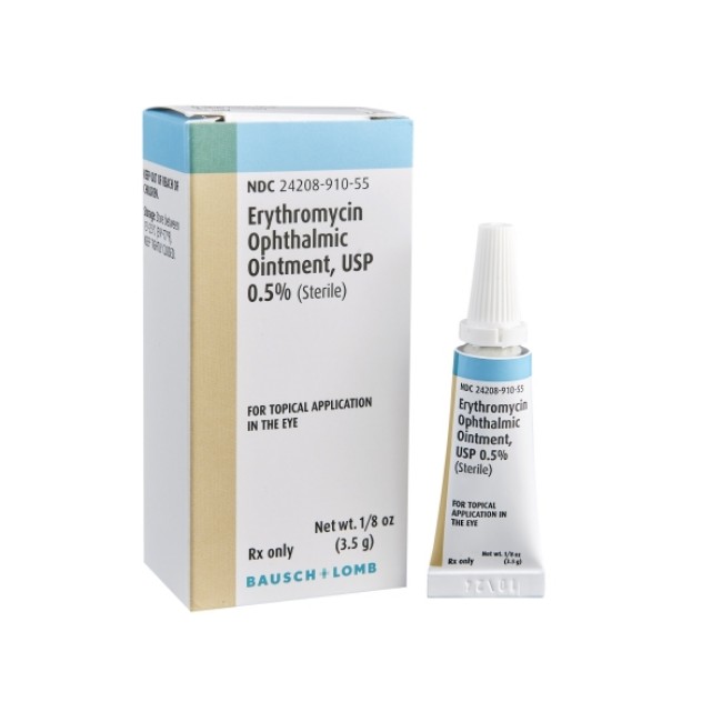 Erythromycin 0 5  Opth Oint 3 5 Gm