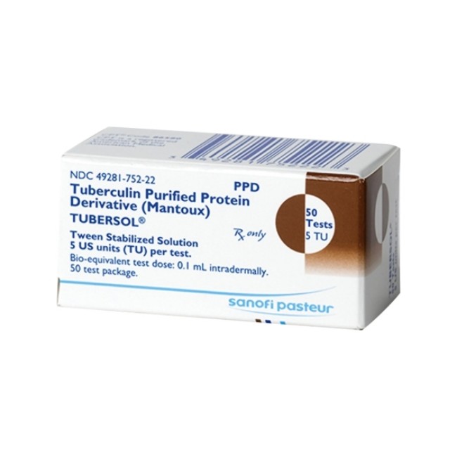 Tubersol Ppd 5Tu 50Test 5Ml Ea