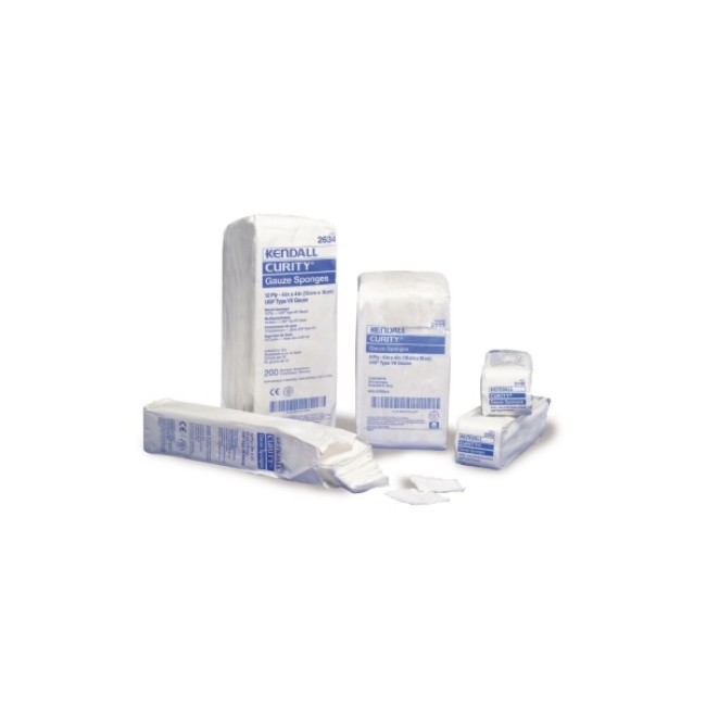 Sponges  Curity Gauze Sponge  Nonsterile  8 Ply  4  x 4 