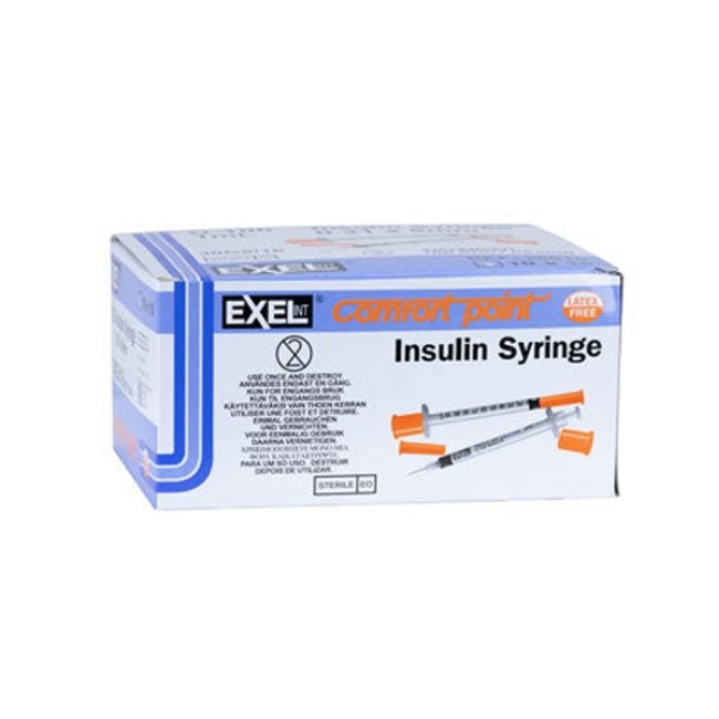 Syringe Insulin W  Needle 31Gx5 16  1Cc  Non Returnable Item 