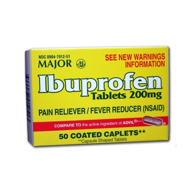 Ibuprofen 200Mg Cap 50 Bt