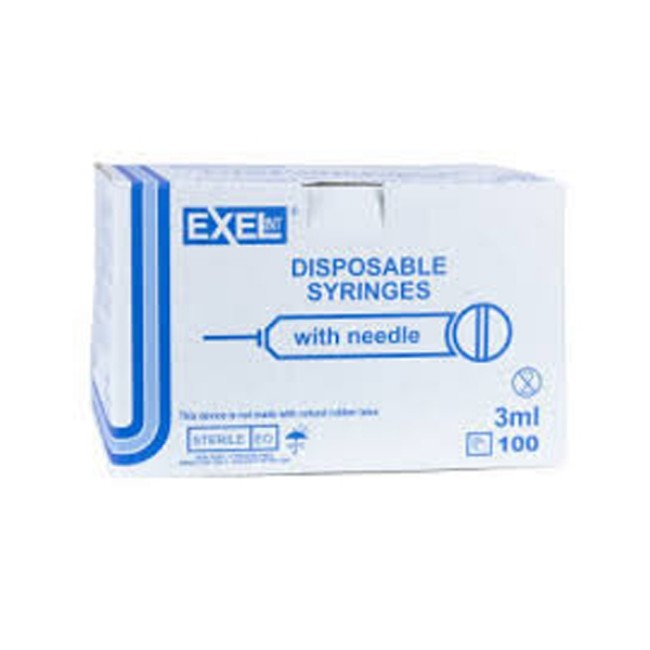 Syringe 3Ml 20G X 1  Luer Lok 10Bx Cs  Non Returnable Item 