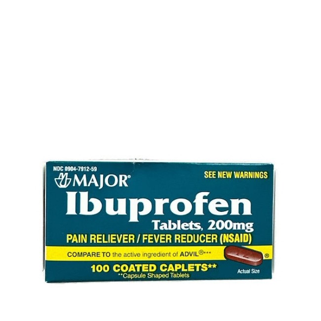 Ibuprofen 200Mg Cap 100