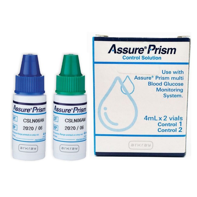 Blood Glucose Controls for Assure Prism Multi Meter  Levels 1 and 2
