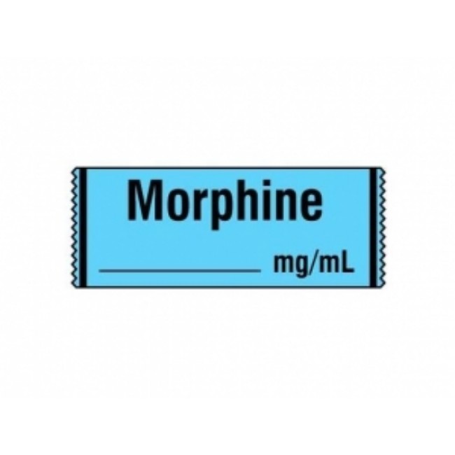 Label   Morphine Blue
