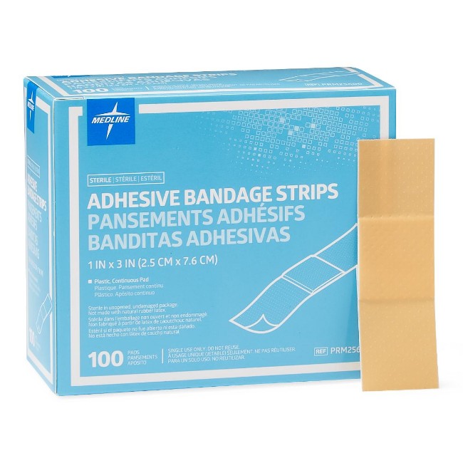 Bandage  Adhesive  Plastic  1X3  St  Lf