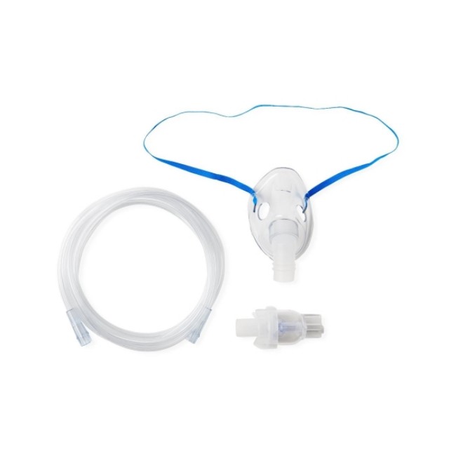 Nebulizer Kits  Disposable Handheld  Nebulizer Kit With Upstream Nebulizer   Pediatric Mask   7  Tubing And Standard Connector