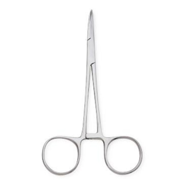 Forceps   Mosquito  5   12 7 Cm  Sterile Centurion Curved Serrated Mosquito Hemostatic Forceps   Locking    Single Use