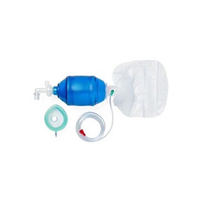 Resuscitators  Adult Manual Resuscitator With Bag Reservoir