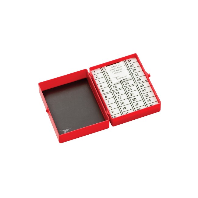 Needle Counter  20 40 Count  Foam Magnet  Black