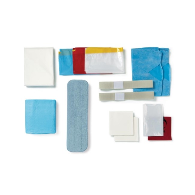 Turnover Kits  Quicksuite Complete Or Turnover Kit With Grippy Sheet   Microfiber Mop Head