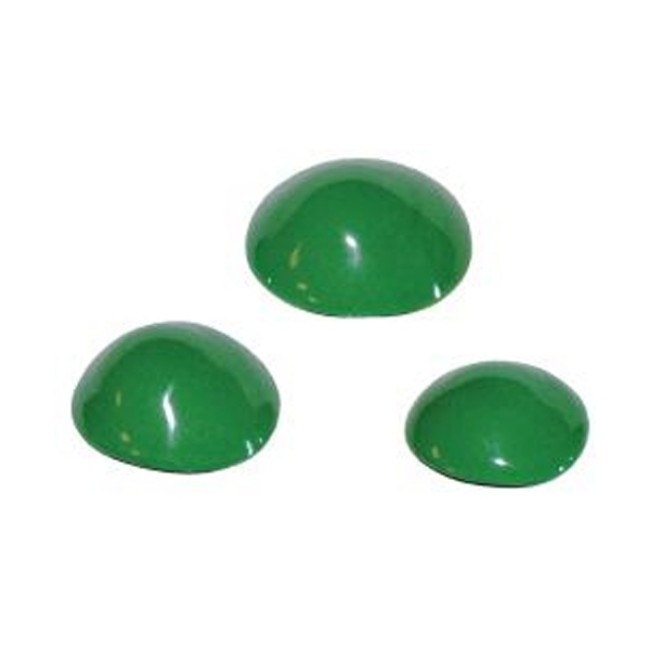 Eye Shields  Lucite Eye Shield   Nonsterile   Green   Size S