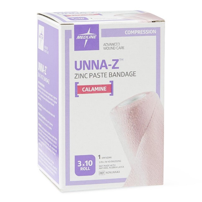 Bandage   Unna Z   3X10yd  W  Zinc Calamine