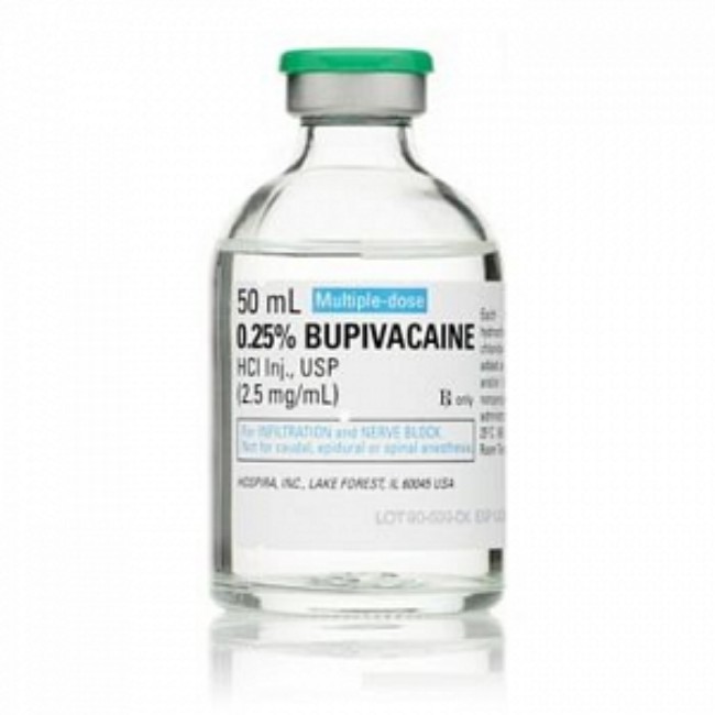 Injections  Bupivacaine Hcl Injection   Multidose Vial   0 25   50 Ml