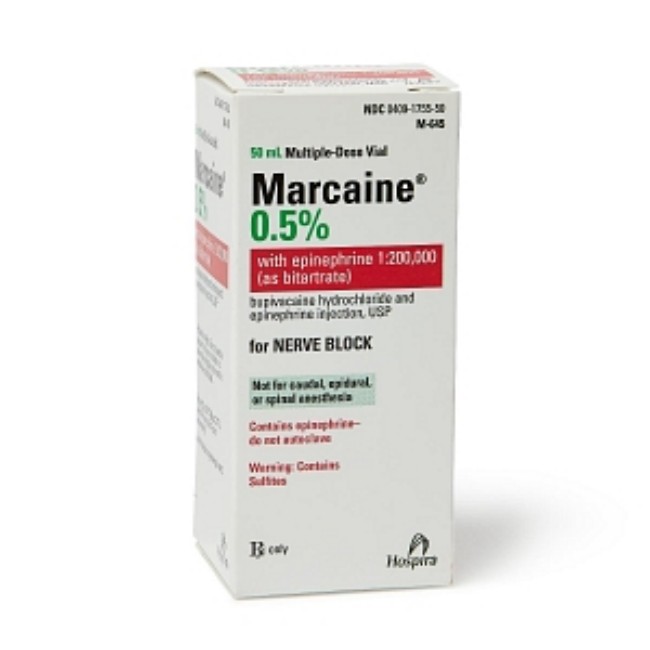 Marcaine 0 5 Epi 1 200  000 Mdv 50Ml