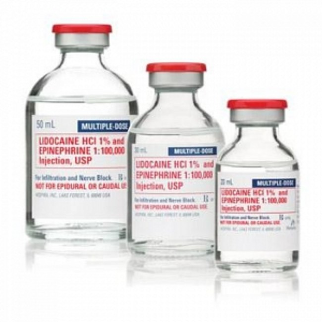Lidocaine 2 And Epinephrine Injection, 1100, 000 MultiDose Vial, 25