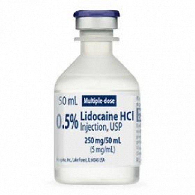 Lidocaine 0 5  Mdv 25X50ml