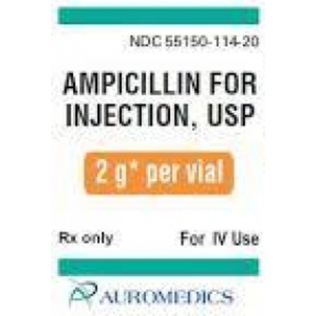 Ampicillin 2 Gm Vl 10