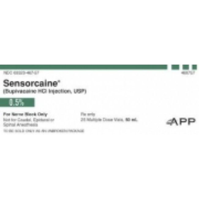 Sensorcaine 0 25  Mdv 25X50ml