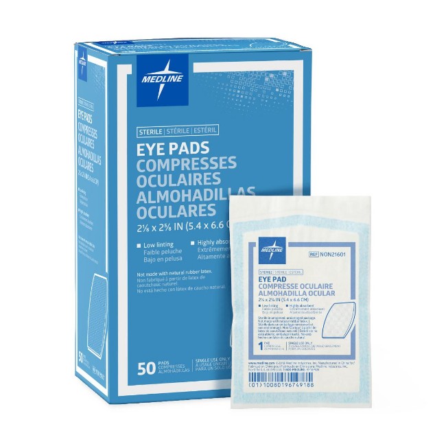 Pad   Eye Oval Sterile 2 1 8X2 5 8