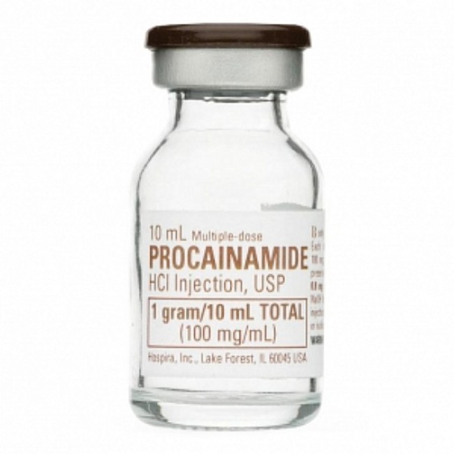 Procainamide Hcl 100Mg Ml Mdv 25X10ml