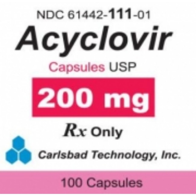 Acyclovir 400Mg Tab 100 Bt