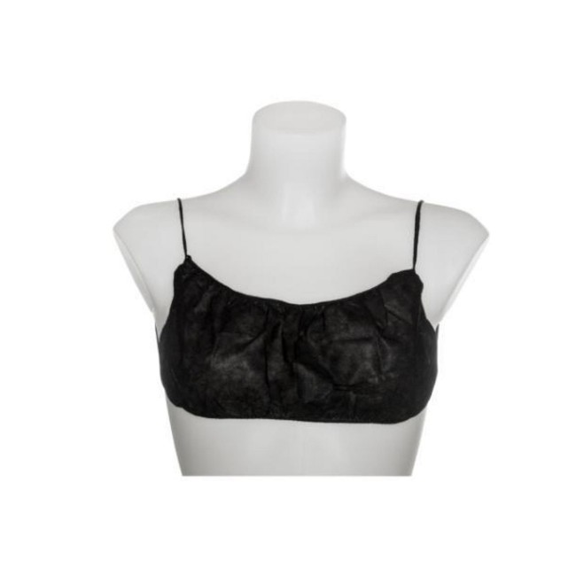 Reflections Spa Backless Bra  Black  Disposable  Size L XL