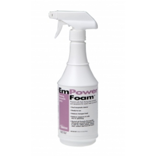 Cleaner   Enzymatic Empower Foam Spray 24Oz