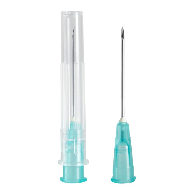 Nipro Hypodermic Needle  23G x 1 5  Light Blue