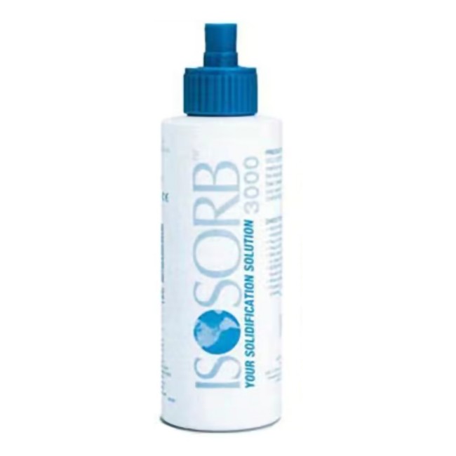 ISO SORB Biohazard Waste Solidifier  Saf T Top Closed Delivery System  for Up To 3 000 cc