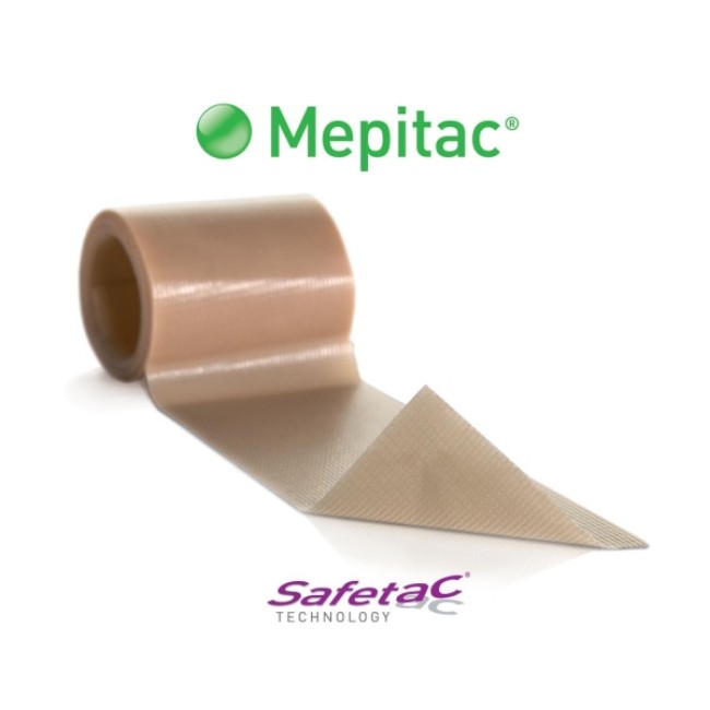 Tape  Mepitac Soft Silicone Tape   0 75  X 118   2 Cm X 3 M 