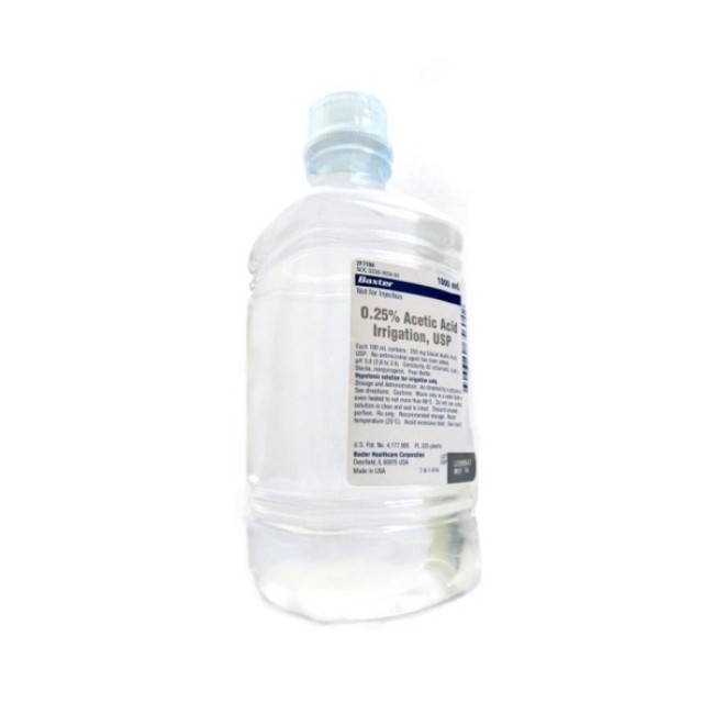 Solutions  Acetic Acid Irrigation Solution   0 25   1000 Ml