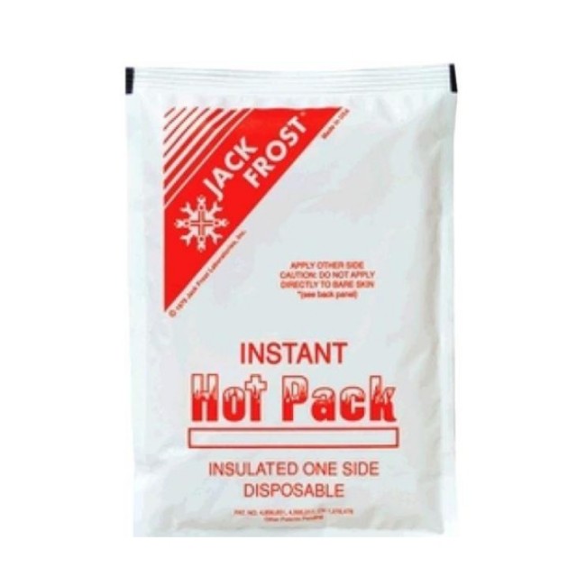 Hot Packs  Instant Hot Pack   Insulated   6  X 8 75 