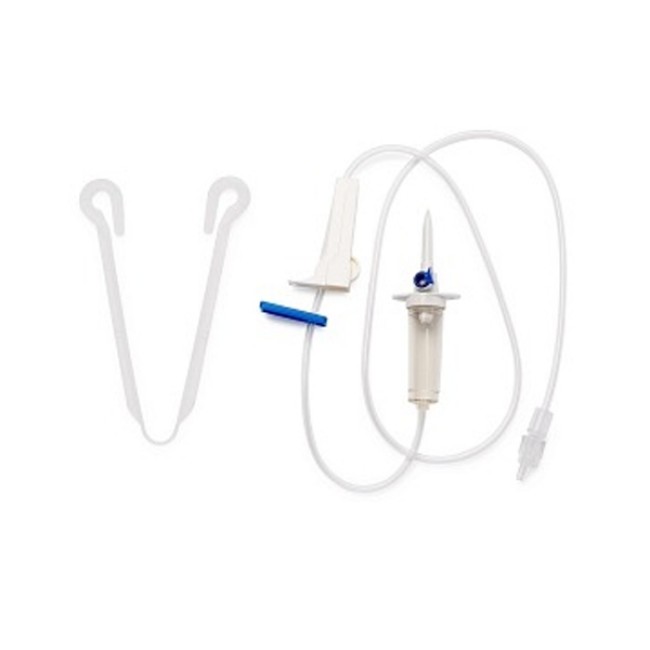 Iv Administration Sets  Medline Secondary Iv Administration Set With Hanger   15 Drops Ml   40 