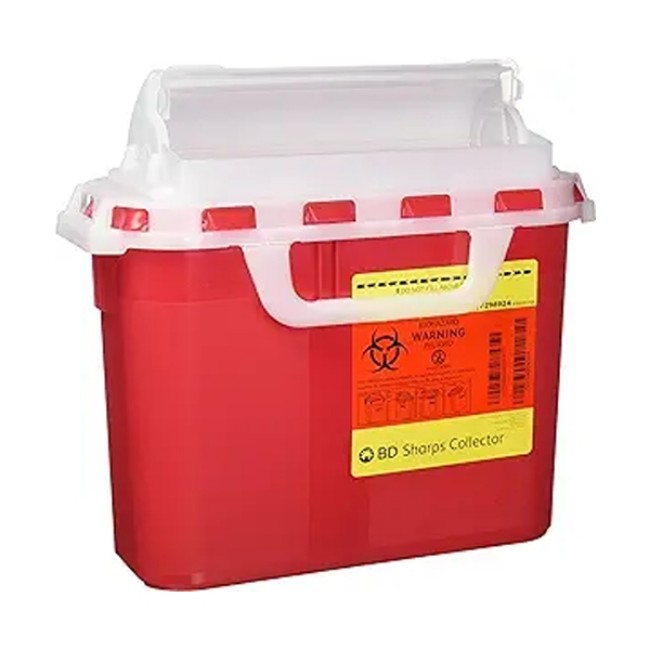 Container   Sharps   Red   8 2 Qt  Ordr Qty 12