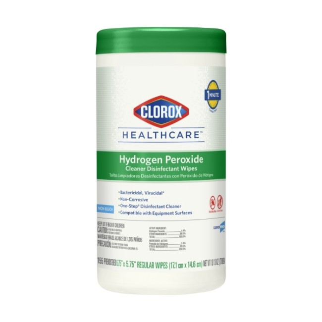 Wipe  Peroxide  Clorox  6 75X5 75  155Ct  Ea