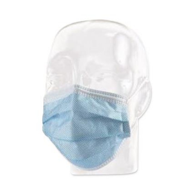 FluidGard 160 Anti Fog Procedure Mask with ASTM Level 3 Protection and Diamond Pattern  Earloop Securement