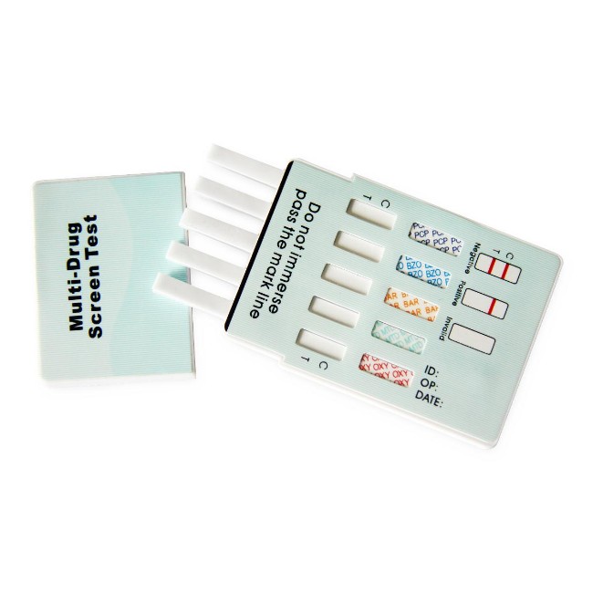 12 Panel T Dip Urine Dip Card Drug Test  CLIA Waived  AMP  BAR  BZO  COC  mAMP  MDMA  MTD  OPI  OXY  PCP  PPX  THC