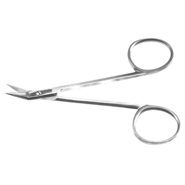 Stainless Steel Utility Scissors  Angled  3 7 
